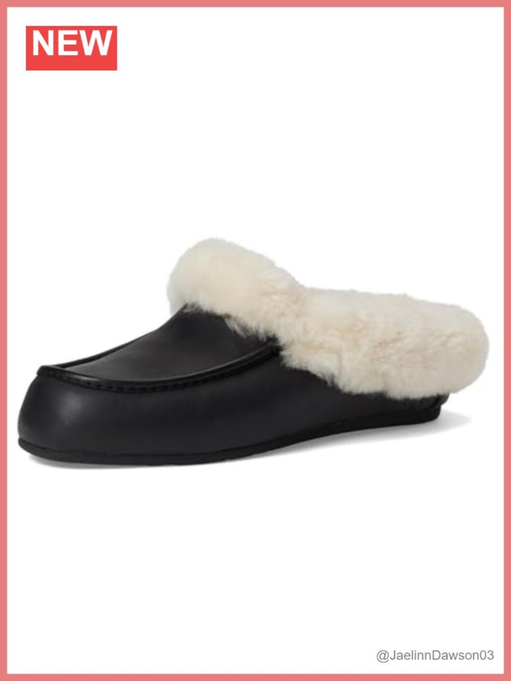 UGG Ansley Mule Women's Slippers Leather Shearling Wool